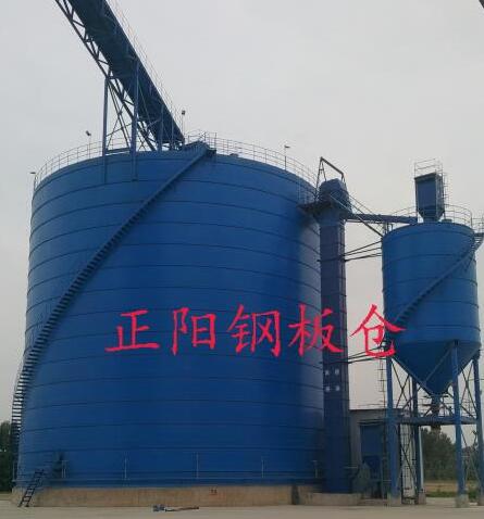 阳谷大型矿粉钢板库